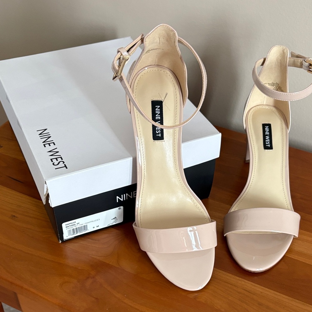 Nine West Blush Pink Heels